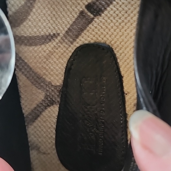 BORN Black Mary Jane Acai size 7 Elastic Band Leather - Picture 6 of 8